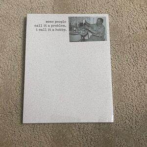 Vintage Funny Note Pad Some People Call it a Problem I Call it a Hobby Magnet